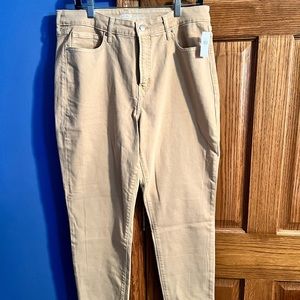 Old Navy Size 14 OG khaki straight leg pants